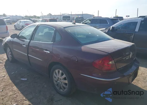 2007 Buick Lacrosse Cxl z USA, uszkodzony, nr VIN 2G4WD582071184349